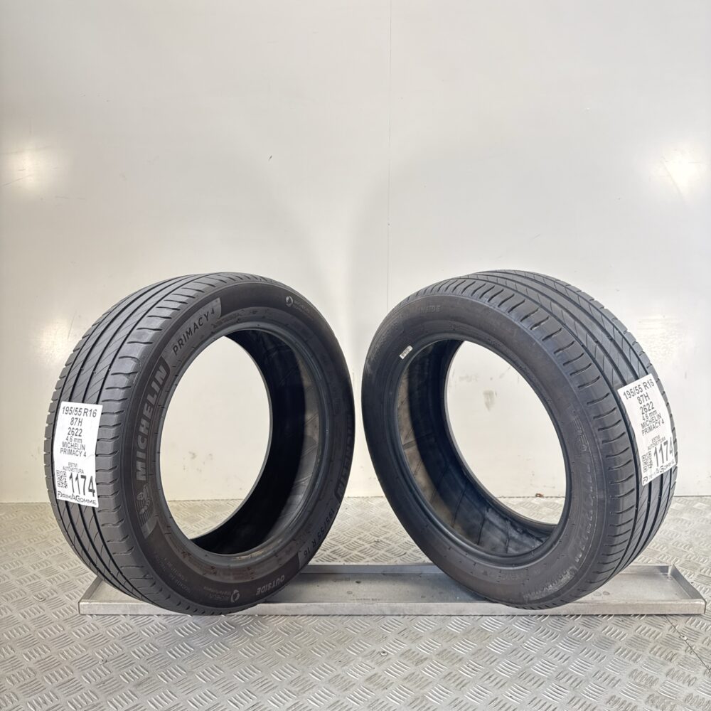 Gomme Usate 195 55 R16 87H Michelin Primacy 4 Estive | Gomme Usate | PrimaGomme.it Gomme Usate 195 55 R16 87H Michelin Primacy 4 Estive - immagine 7