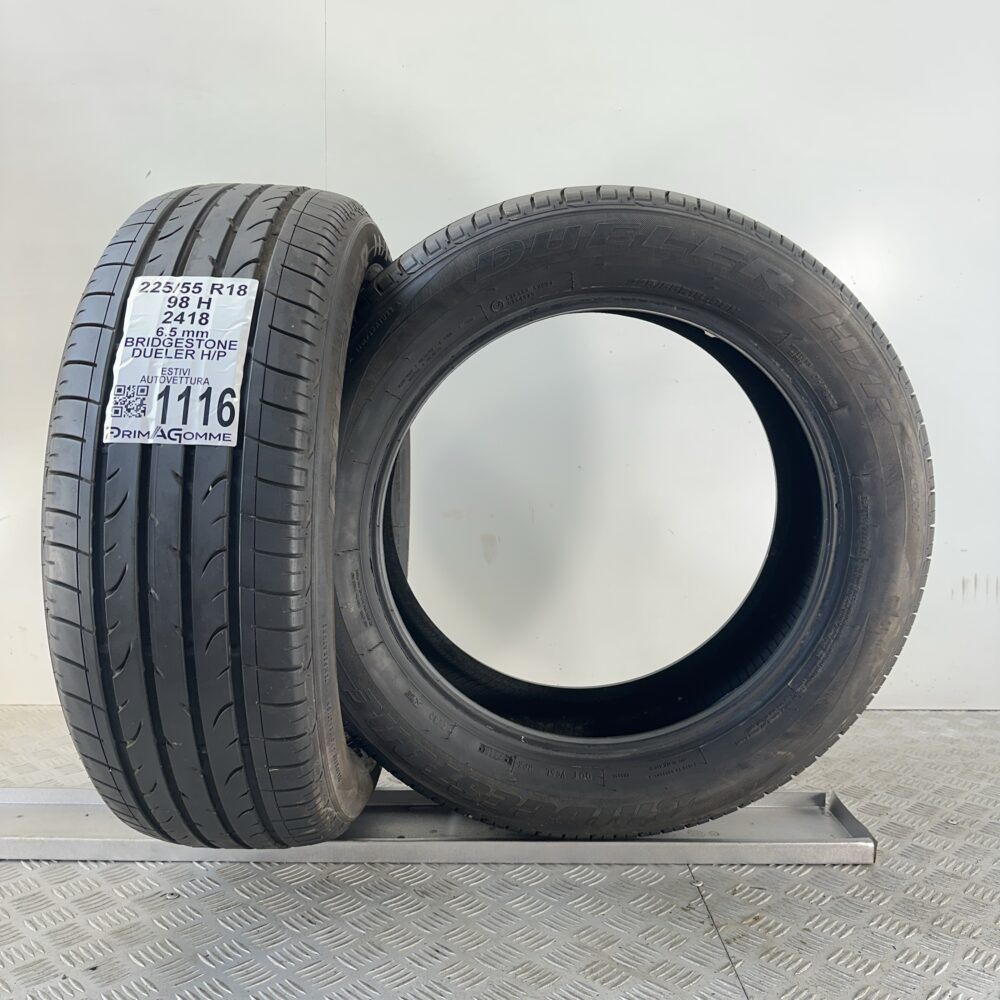 Gomme Usate 225 55 R18 98H Bridgestone Dueler H/P 93% Estive | Gomme Usate | PrimaGomme.it Gomme Usate 225 55 R18 98H Bridgestone Dueler H/P 93% Estive - immagine 5