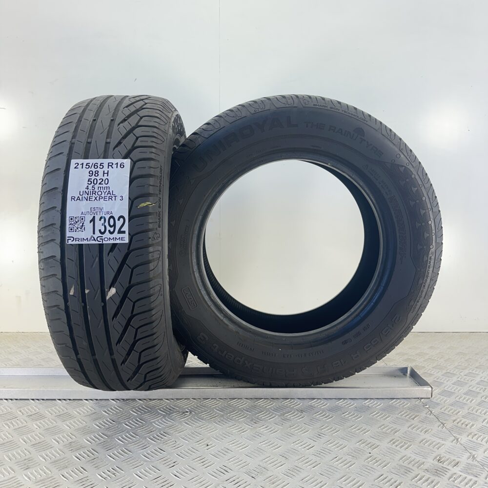 Gomme Usate 215 65 R16 98H Uniroyal Rainexpert 3 Estive | Gomme Usate | PrimaGomme.it Gomme Usate 215 65 R16 98H Uniroyal Rainexpert 3 Estive - immagine 7