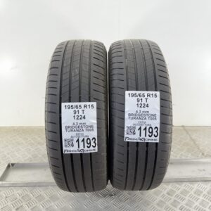 Gomme Usate 195 65 R15 91T Bridgestone Turanza T005 Estive
