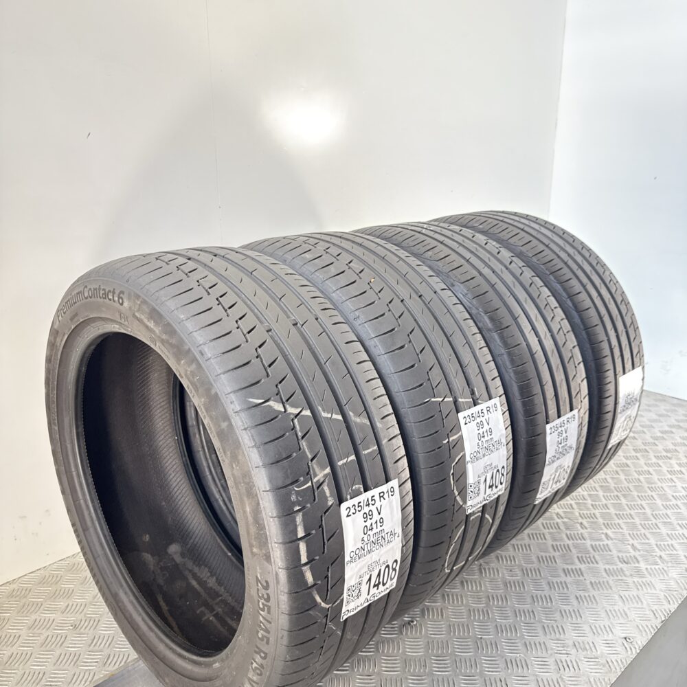 Gomme Usate 235 45 R19 99V Continental PremiumContact 4 71% Estive | Gomme Usate | PrimaGomme.it Gomme Usate 235 45 R19 99V Continental PremiumContact 4 71% Estive - immagine 7