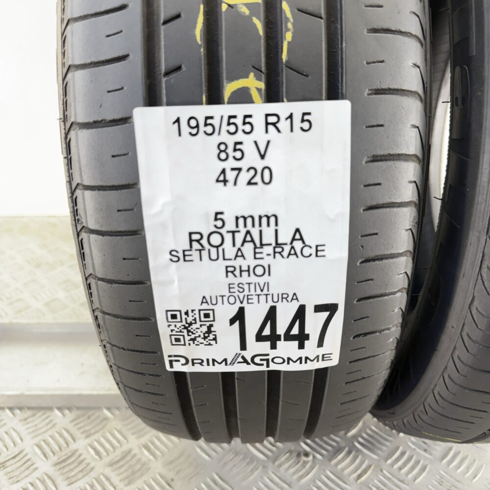 Gomme Usate 195 55 R15 85V Rotalla Setula E-Race 71% Estive | Gomme Usate | PrimaGomme.it Gomme Usate 195 55 R15 85V Rotalla Setula E-Race 71% Estive - immagine 3