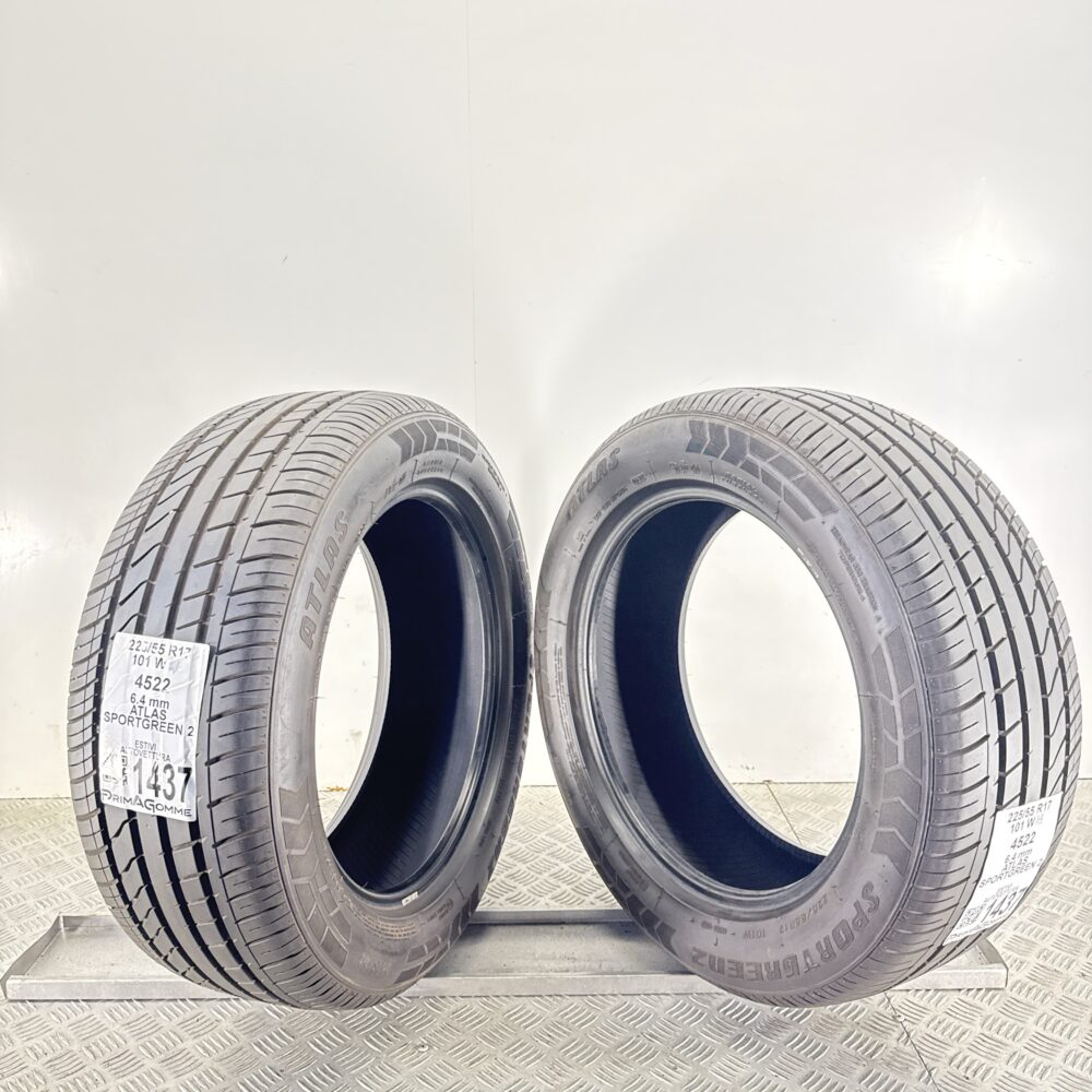 Gomme Usate 225 55 R17 101W Atlas Sportgreen 2 91% Estive | Gomme Usate | PrimaGomme.it Gomme Usate 225 55 R17 101W Atlas Sportgreen 2 91% Estive - immagine 6