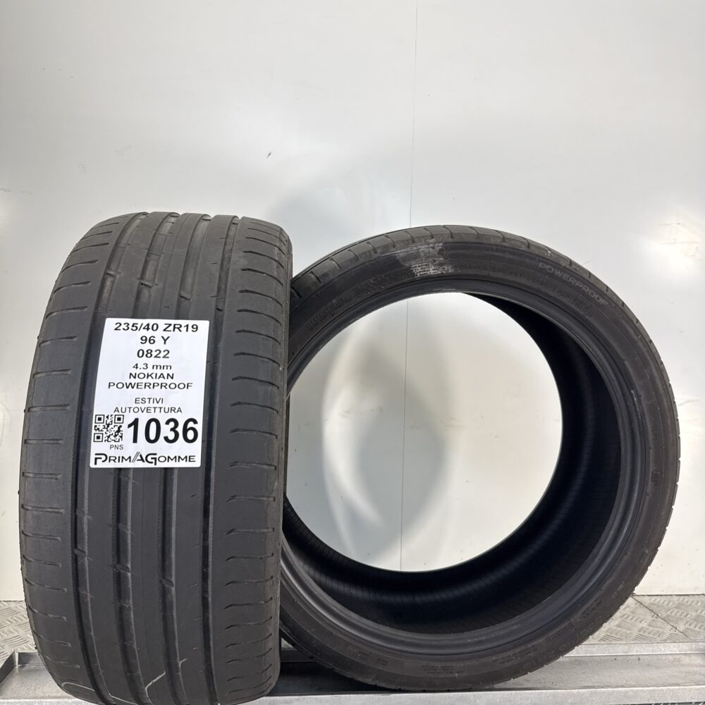 Gomme Usate 235 40 ZR19 96Y Nokian Powerproof Estive | Gomme Usate | PrimaGomme.it Gomme Usate 235 40 ZR19 96Y Nokian Powerproof Estive - immagine 5