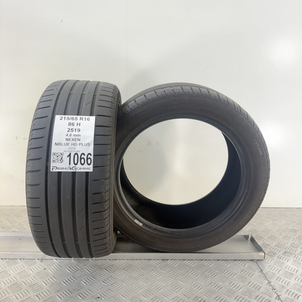 Gomme Usate 215 65 R16 86H Nexen Nblue HD Plus Estive | Gomme Usate | PrimaGomme.it Gomme Usate 215 65 R16 86H Nexen Nblue HD Plus Estive - immagine 5