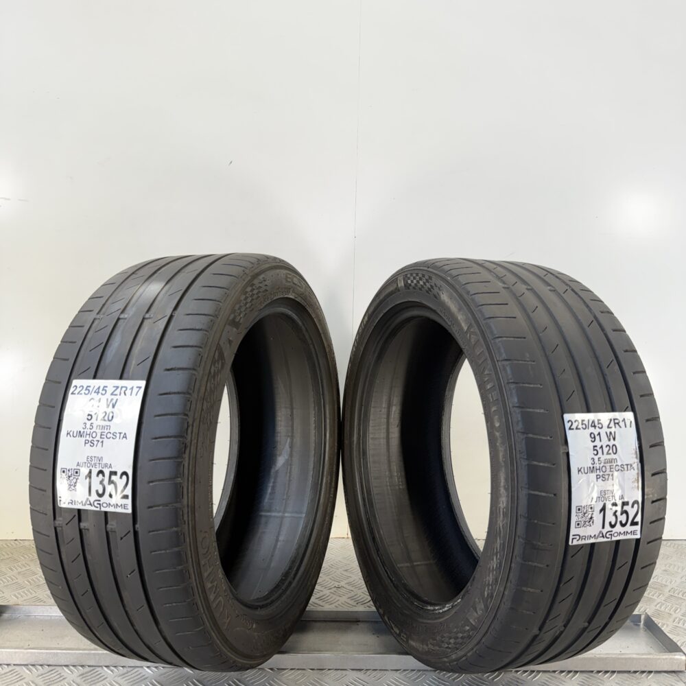 Gomme Usate 225 45 ZR17 91W Kumho Ecsta PS71 Estive | Gomme Usate | PrimaGomme.it Gomme Usate 225 45 ZR17 91W Kumho Ecsta PS71 Estive - immagine 7