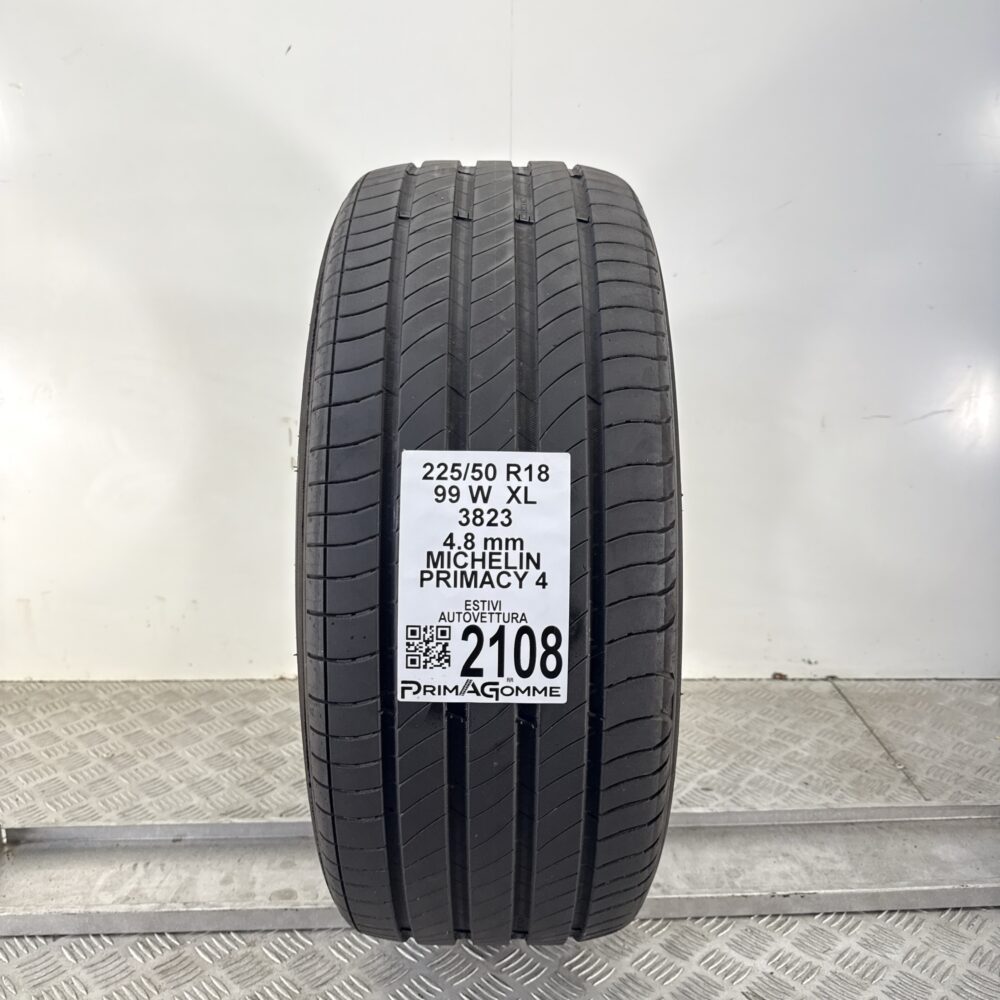Pneumatico Usato 225 50 R18 XL 99W Michelin Primacy 4 Estivo | Gomme Usate | PrimaGomme.it Pneumatico usato 225 50 R18 Michelin Primacy 4 - foto 8