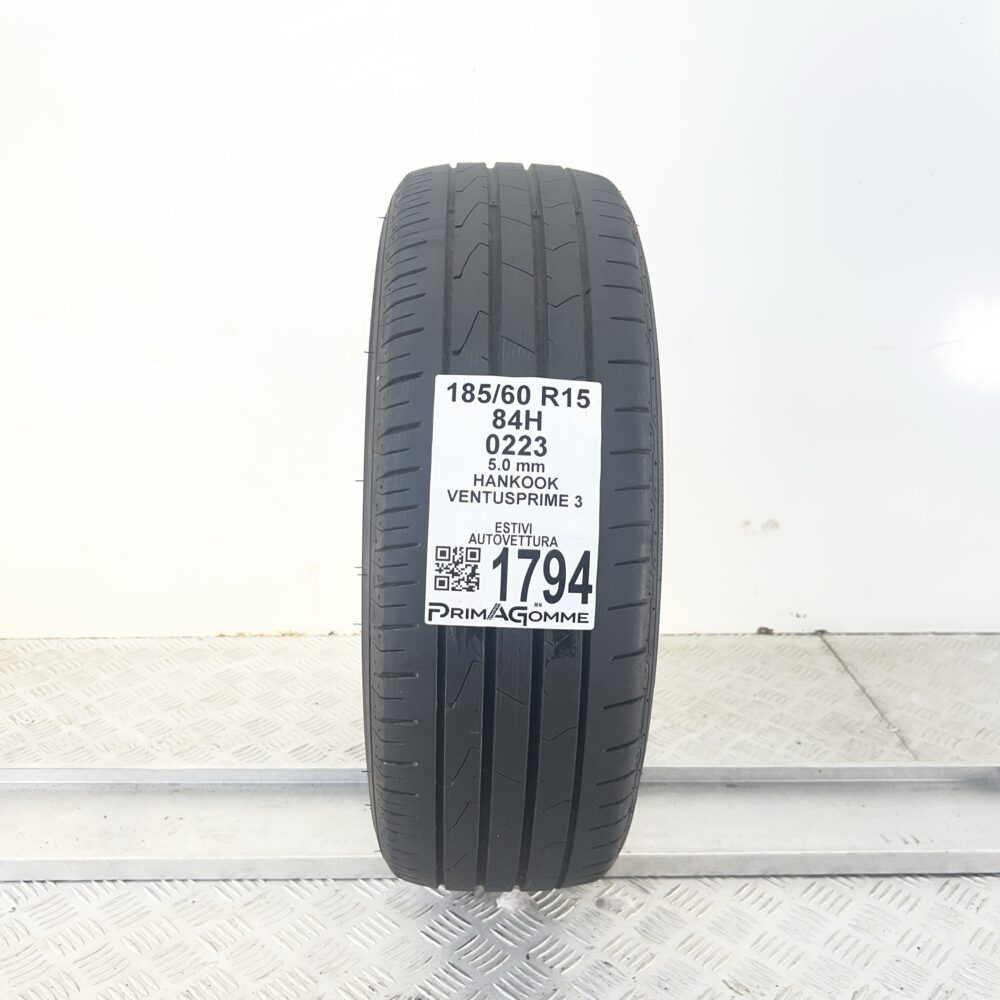 Pneumatico Usato 185 60 R15 84H Hankook Ventus Prime 3 71% Estivo | Gomme Usate | PrimaGomme.it Pneumatico usato 185 60 R15 Hankook Ventus Prime 3 - foto 6