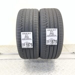 Pneumatici Usati 225 45 R17 91Y CONTINENTAL PremiumContact 6 Estive