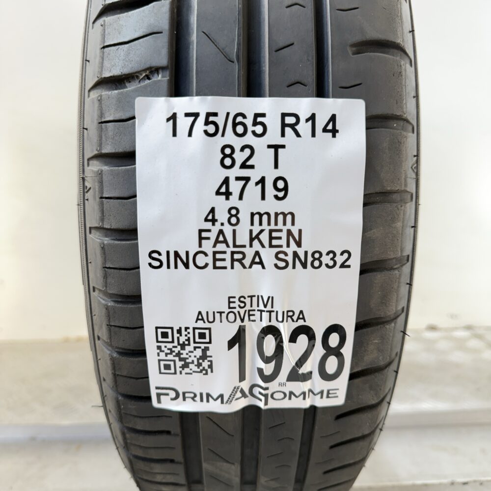 Pneumatico Usato 175 65 R14 82T Falken Sincera SN832 Estivo | Gomme Usate | PrimaGomme.it Pneumatico usato 175 65 R14 Falken Sincera SN832 - foto 6