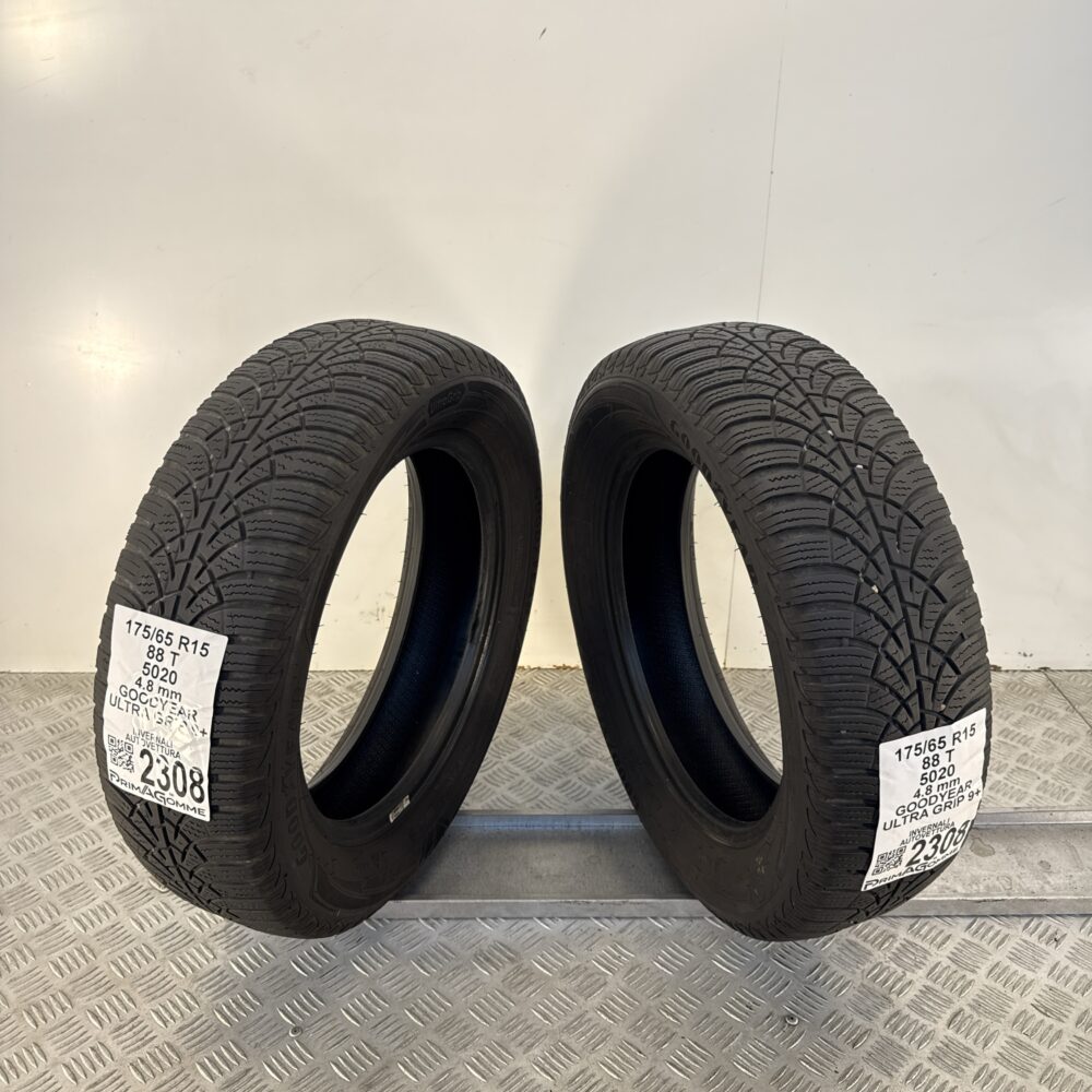 Gomme Usate 175 65 R15 88T Goodyear Ultra Grip 9+ Invernali | Gomme Usate | PrimaGomme.it Gomme usate 175 65 R15 Goodyear Ultra Grip 9+ - foto 8