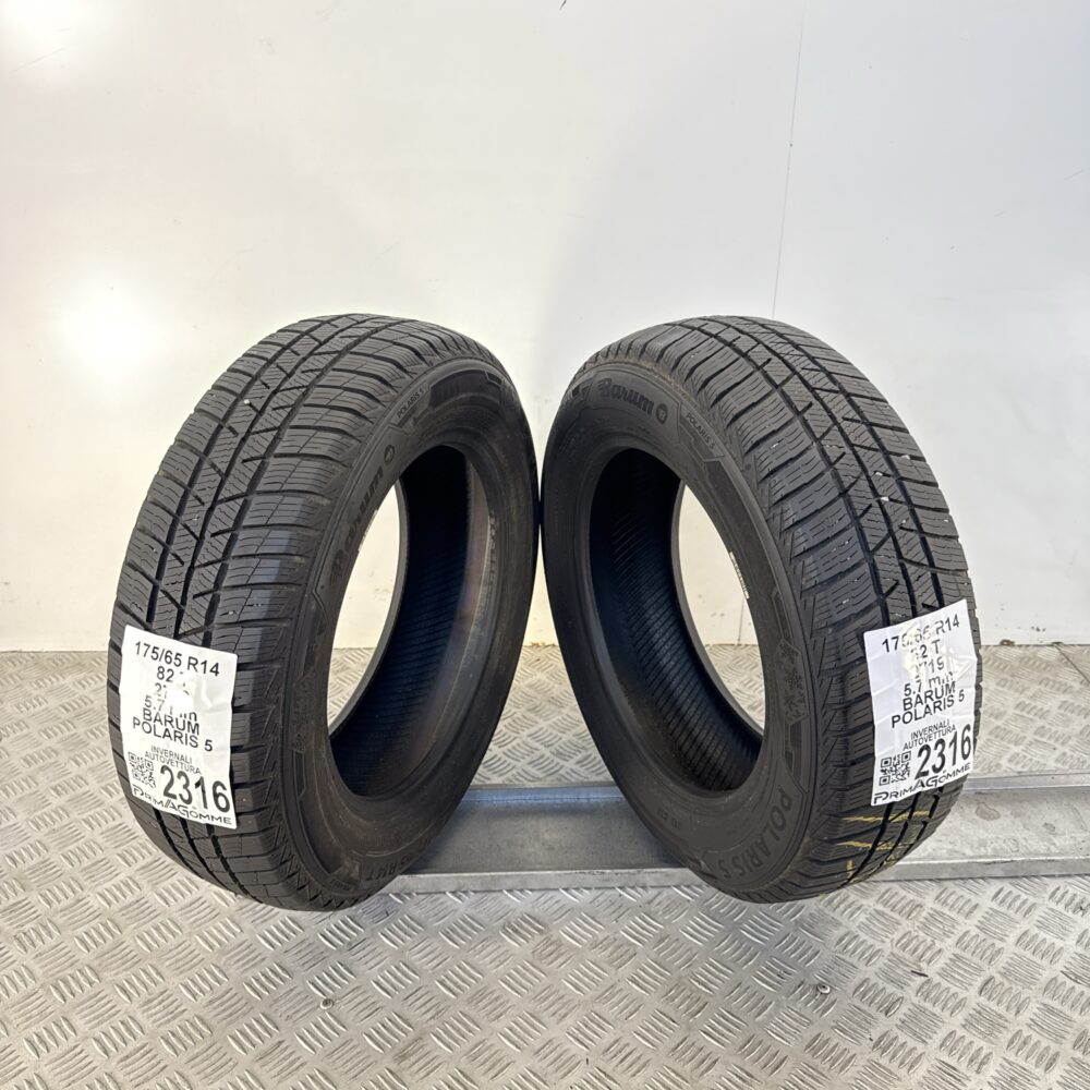Gomme Usate 175 65 R14 82T BARUM Polaris 5 81% Invernali | Gomme Usate | PrimaGomme.it Gomme usate 175 65 R14 BARUM Polaris 5 - foto 8