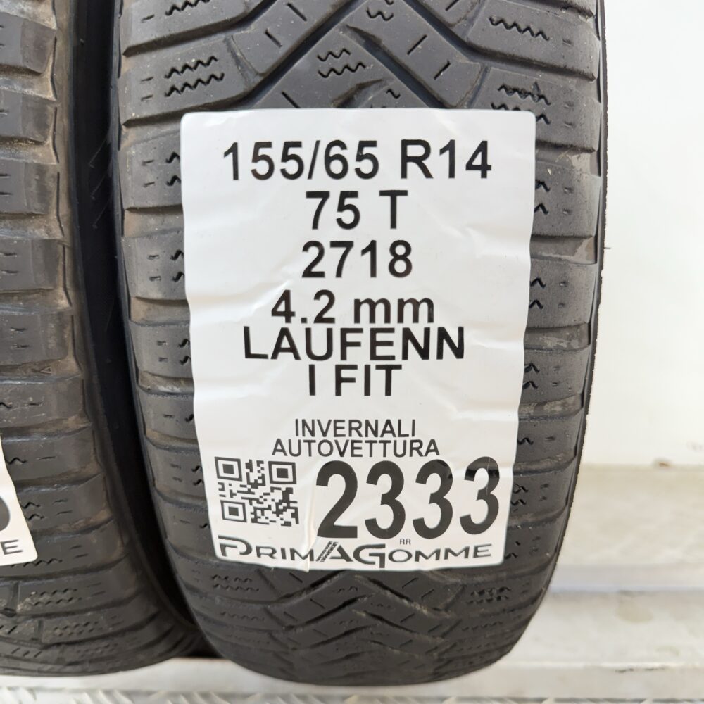 Gomme Usate 155 65 R14 75T Laufenn I Fit Invernali | Gomme Usate | PrimaGomme.it Gomme usate 155 65 R14 Laufenn I Fit - foto 8