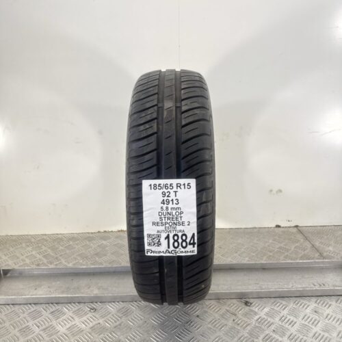 Pneumatico Usato 185 65 R15 92T Dunlop Street Response 2 83% Estivo