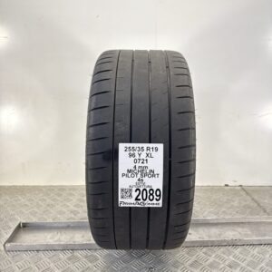 Pneumatico Usato 255 35 R19 XL 96Y Michelin Pilot Sport 4s Estivo