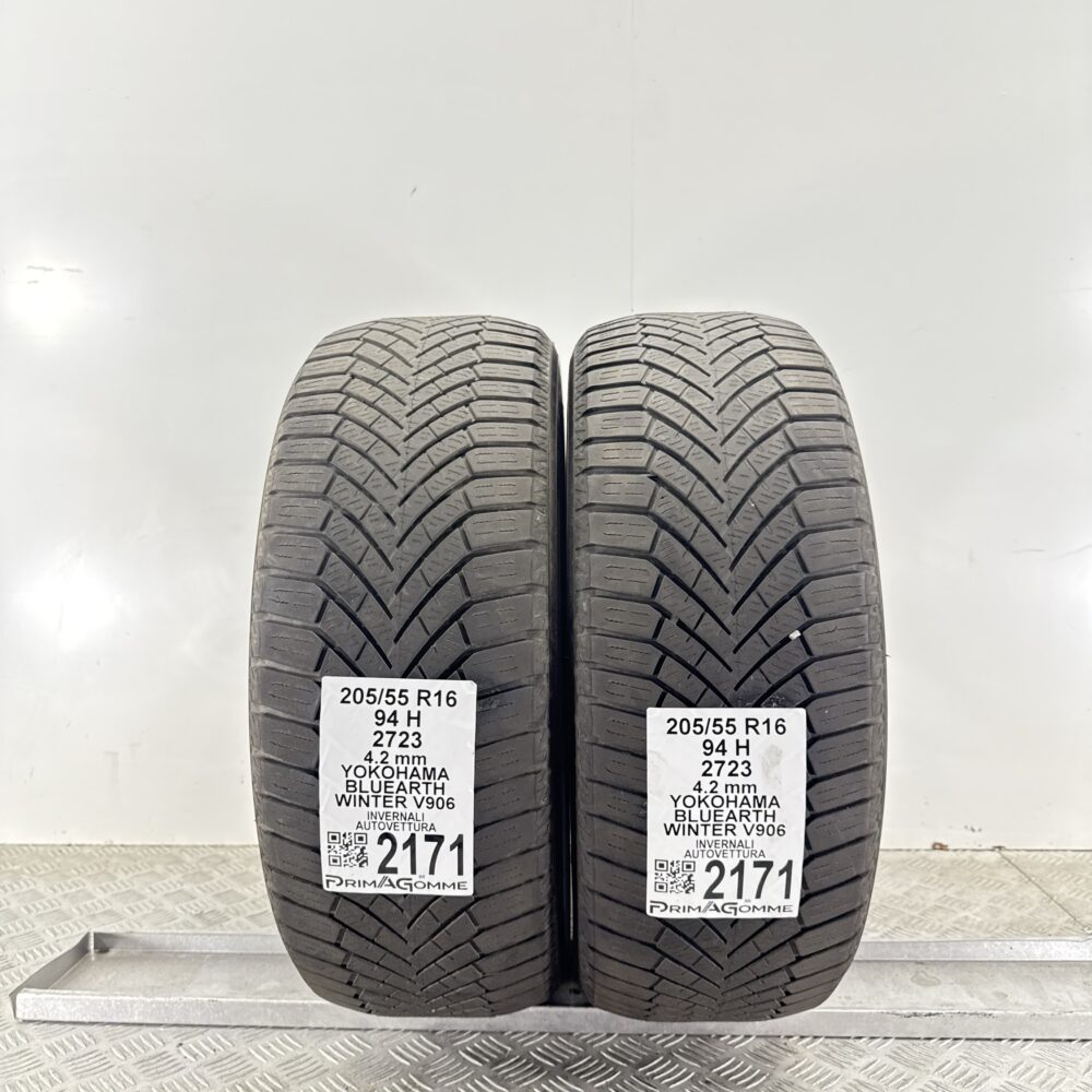 Pneumatici Usati 205 55 R16 94H Yokohama BluEarth Winter V906 Invernali | Gomme Usate | PrimaGomme.it Pneumatici usati 205 55 R16 Yokohama BluEarth Winter V906 - foto 2