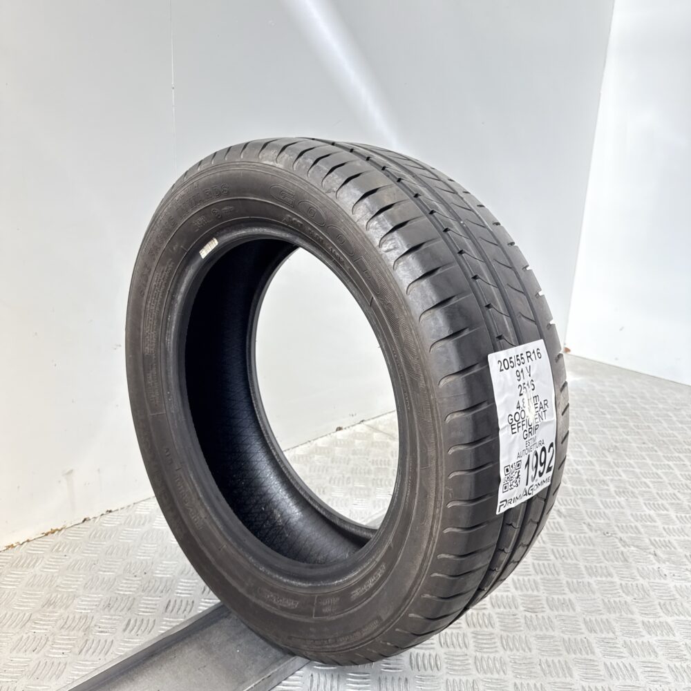 Pneumatico Usato 205 55 R16 91V Goodyear Efficient Grip Estivo | Gomme Usate | PrimaGomme.it Pneumatico usato 205 55 R16 Goodyear Efficient Grip - foto 4