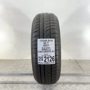 Pneumatico Usato 175 65 R15 84T Pirelli Cinturato P1 89% Estivo