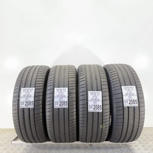 Pneumatici Usati 235 60 R18 XL 107W Michelin Pilot Sport 4 SUV Estive
