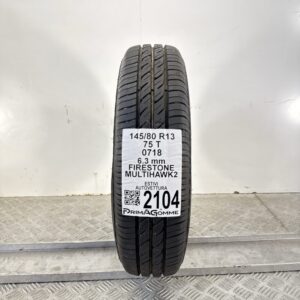 Pneumatico Usato 145 80 R13 75T Firestone Multihawk2 90% Estivo