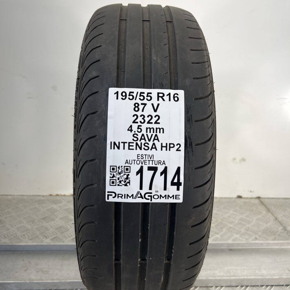Pneumatico Usato 195 55 R16 87V Sava Intensa HP2 Estivo | Gomme Usate | PrimaGomme.it Pneumatico usato 195 55 R16 Sava Intensa HP2 - foto 7