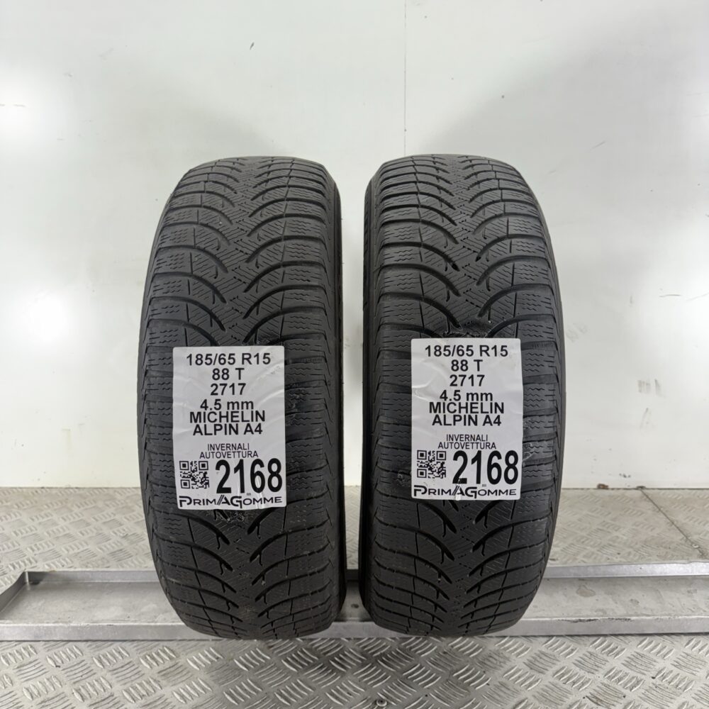 Pneumatici Usati 185 65 R15 88T Michelin Alpin A4 Invernali | Gomme Usate | PrimaGomme.it Pneumatici usati 185 65 R15 Michelin Alpin A4 - foto 7