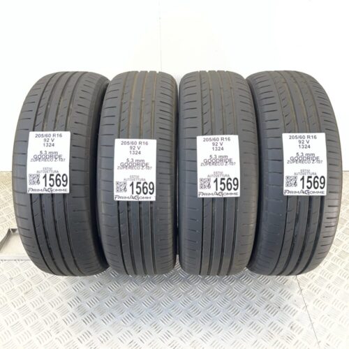 Pneumatici Usati 205 60 R16 92V Goodride Zupereco Z-107 76% Estive