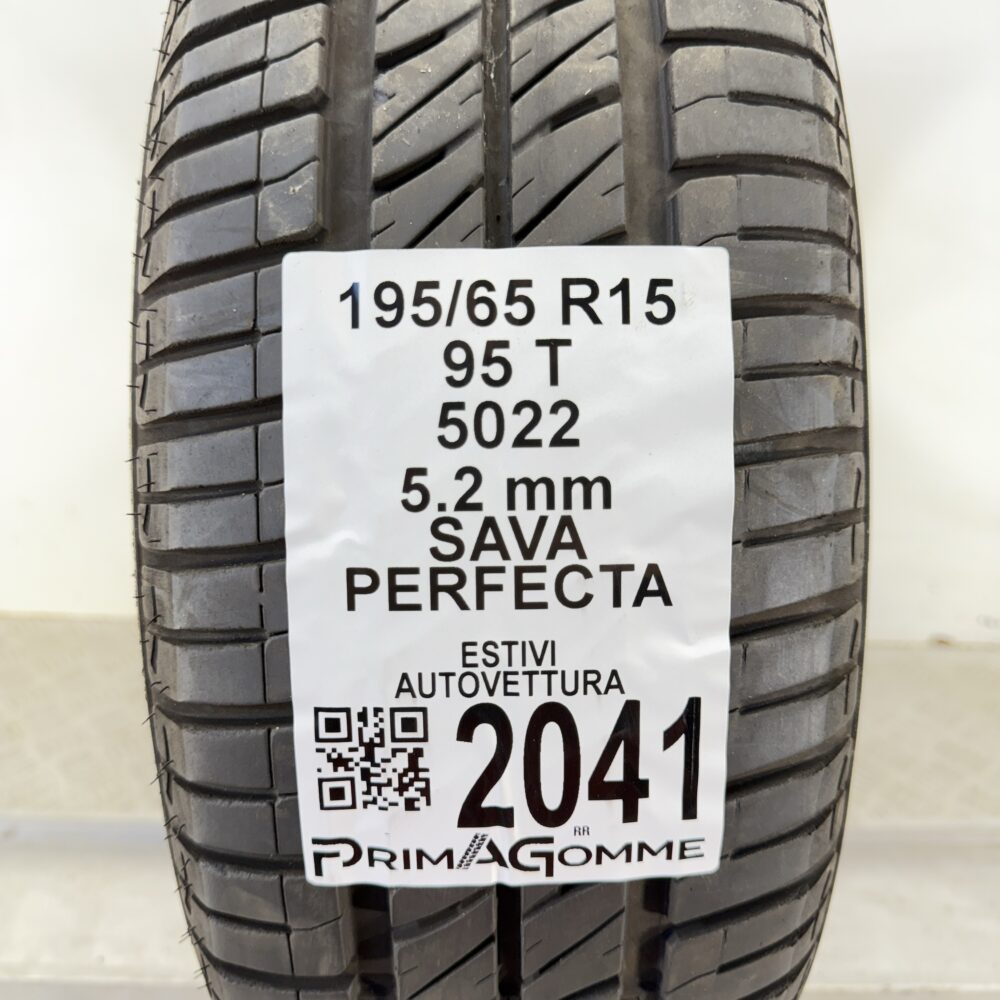 Pneumatico Usato 195 65 R15 95T Sava Perfecta 74% Estivo | Gomme Usate | PrimaGomme.it Pneumatico usato 195 65 R15 Sava Perfecta - foto 6
