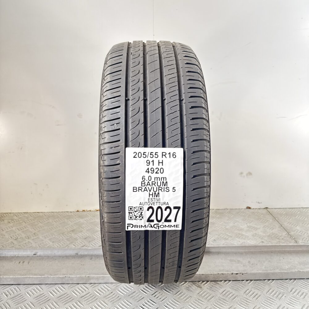 Pneumatico Usato 205 55 R16 91H BARUM Bravuris 5 HM 86% Estivo | Gomme Usate | PrimaGomme.it Pneumatico usato 205 55 R16 BARUM Bravuris 5 HM - foto 7