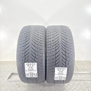 Gomme Usate 235 40 R19 XL 96V Nokian WR Snowproof 81% Invernali