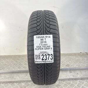 Gomma Usata 185 65 R14 86T Esa Tecar Super Grip 9 88% Invernale