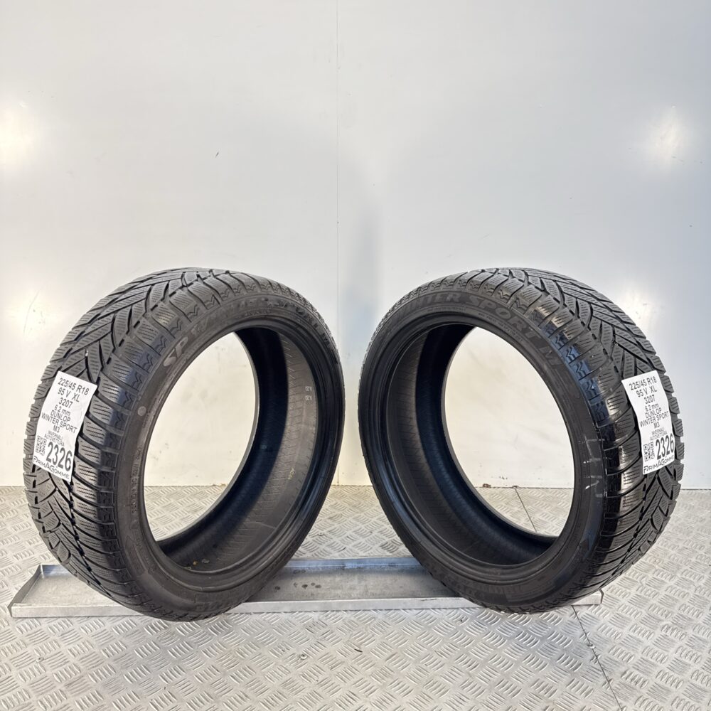 Gomme Usate 225 45 R18 XL 95V Dunlop Winter Sport M3 89% Invernali | Gomme Usate | PrimaGomme.it Gomme usate 225 45 R18 Dunlop Winter Sport M3