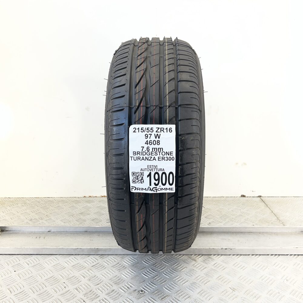 Pneumatico Usato 215 55 ZR16 97W Bridgestone Turanza ER300 100% Estivo | Gomme Usate | PrimaGomme.it Pneumatico usato 215 55 ZR16 Bridgestone Turanza ER300 - foto 6