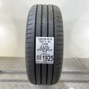 Pneumatico Usato 225 55 R18 XL 102V Dunlop Sport Maxx RT2 74% Estivo
