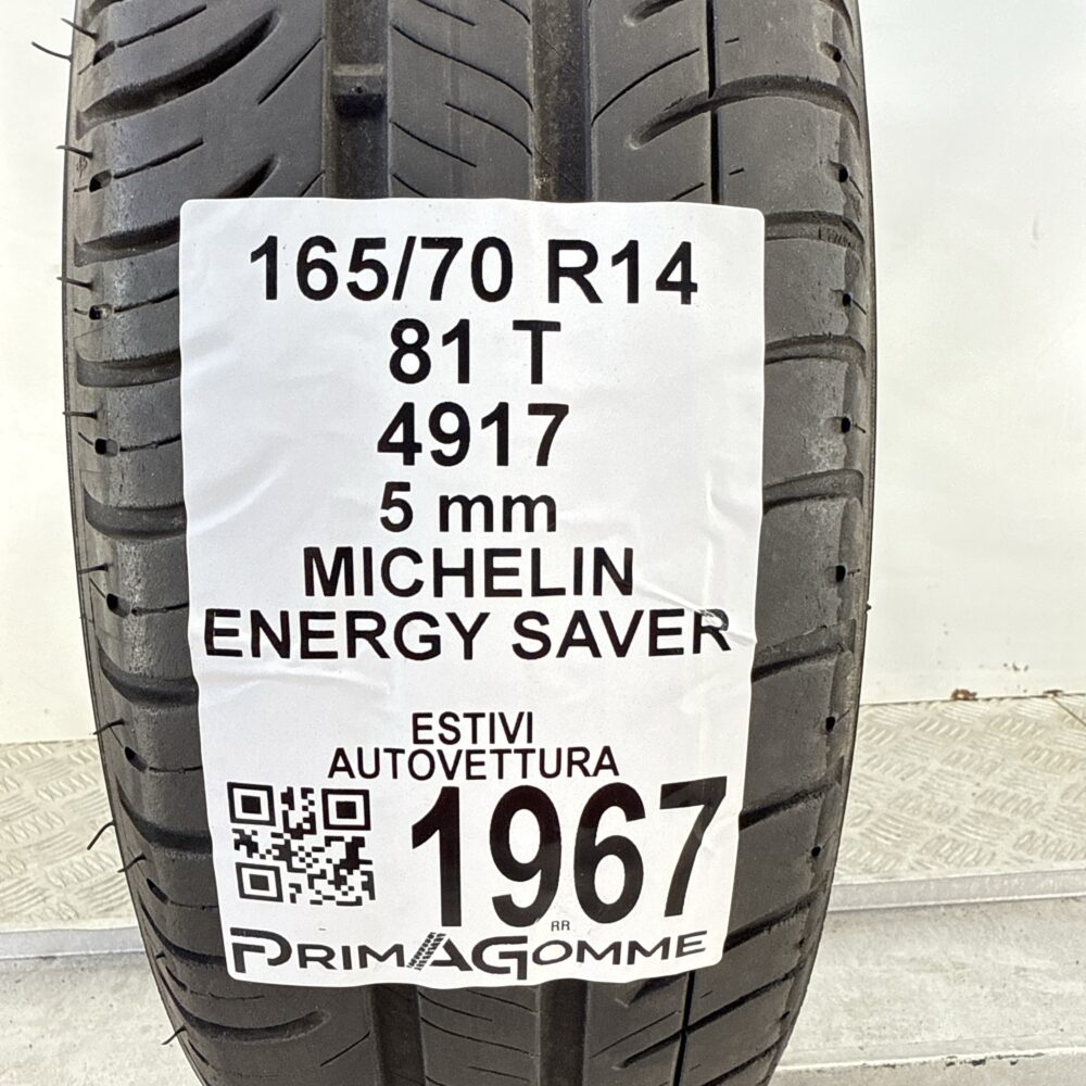 Pneumatico Usato 165 70 R14 81T Michelin Energy Saver 71% Estivo | Gomme Usate | PrimaGomme.it Pneumatico usato 165 70 R14 Michelin Energy Saver - foto 6
