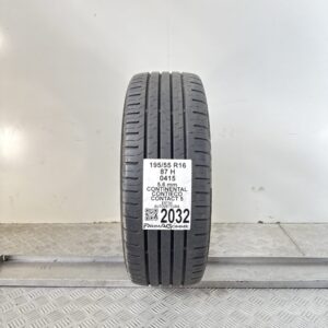 Pneumatico Usato 195 55 R16 87H Continental ContiEcoContact 5 80% Estivo
