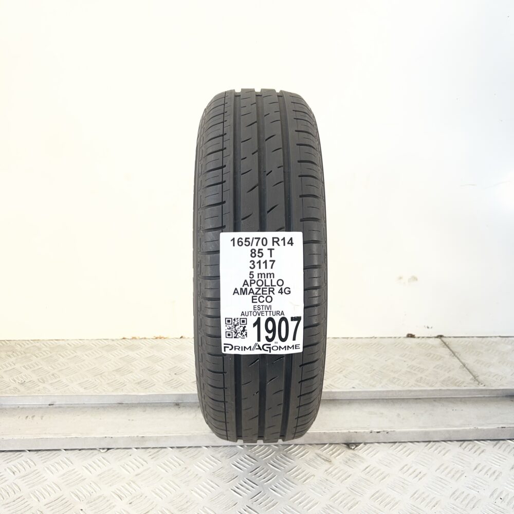 Pneumatico Usato 165 70 R14 85T Apollo Amazer 4G Eco 71% Estivo | Gomme Usate | PrimaGomme.it Pneumatico usato 165 70 R14 Apollo Amazer 4G Eco - foto 6