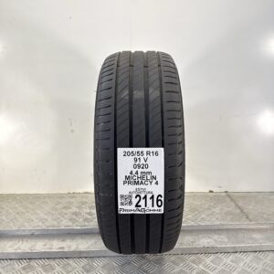 Pneumatico Usato 205 55 R16 91V Michelin Primacy 4 Estivo
