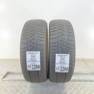 Gomme Usate 205 55 R17 91H Pirelli Sottozero 3 Invernali