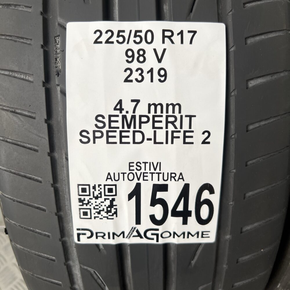 Gomme Usate 225 50 R17 98V Semperit Speed-Life 2 67% Estive | Gomme Usate | PrimaGomme.it Gomme Usate 225 50 R17 98V Semperit Speed-Life 2 67% Estive - immagine 2