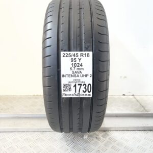 Pneumatico Usato 225 45 R18 95Y Sava Intensa UHP 2 81% Estivo