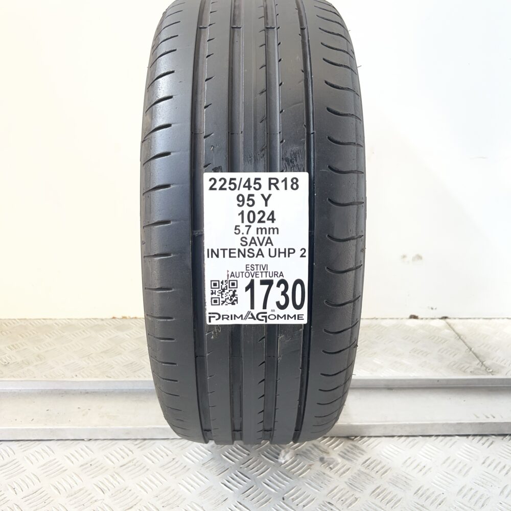 Pneumatico Usato 225 45 R18 95Y Sava Intensa UHP 2 81% Estivo | Gomme Usate | PrimaGomme.it Pneumatico usato 225 45 R18 Sava Intensa UHP 2 - foto 7
