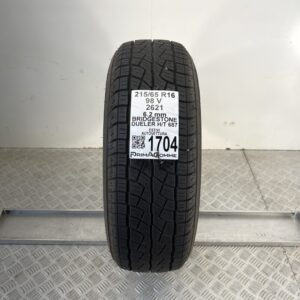 Pneumatico Usato 215 65 R16 98V Bridgestone Dueler H/T 687 89% Estivo