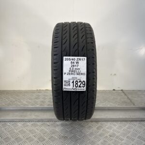 Pneumatico Usato 205 40 ZR17 84W PIRELLI P Zero Nero 71% Estivo