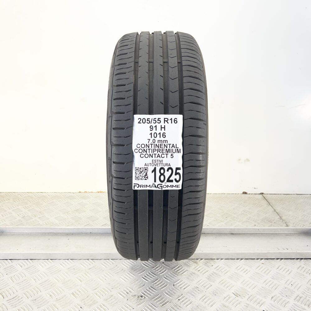 Pneumatico Usato 205 55 R16 91H CONTINENTAL ContiPremiumContact 5 100% Estivo | Gomme Usate | PrimaGomme.it Pneumatico usato 205 55 R16 CONTINENTAL ContiPremiumContact 5 - foto 6