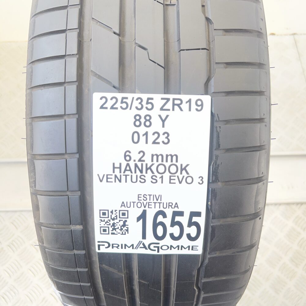Gomma Usata 225 35 ZR19 88Y Hankook Ventus S1 Evo 3 89% Estiva | Gomme Usate | PrimaGomme.it Gomma Usata 225 35 ZR19 88Y Hankook Ventus S1 Evo 3 89% Estiva - immagine 7