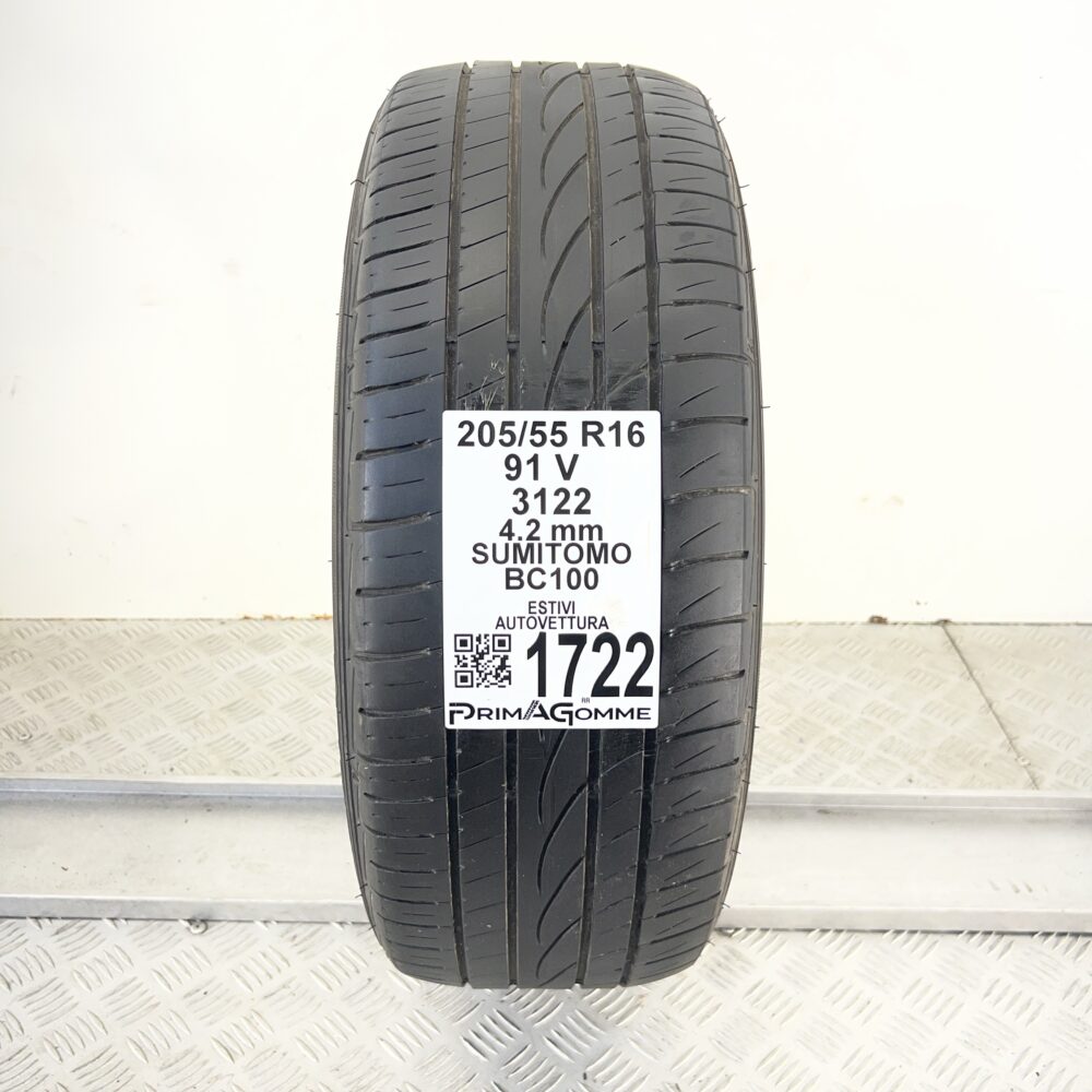 Pneumatico Usato 205 55 R16 91V Sumitomo BC100 Estivo | Gomme Usate | PrimaGomme.it Pneumatico usato 205 55 R16 Sumitomo BC100 - foto 6