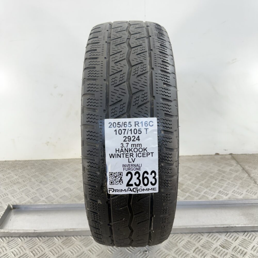 Gomma Usata 205 65 R16C 107/105T Hankook Winter Icept LV Invernale | Gomme Usate | PrimaGomme.it Gomma usata 205 65 R16C Hankook Winter Icept LV - foto 8