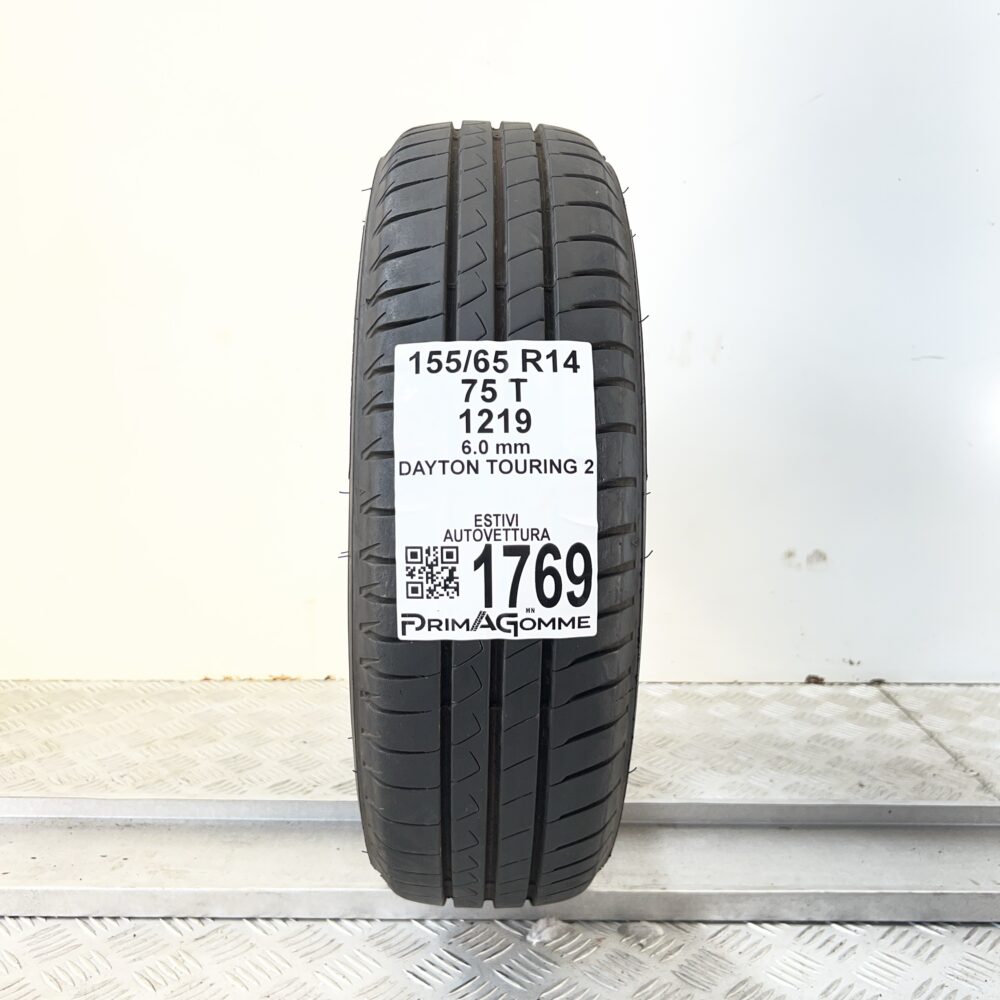 Pneumatico Usato 155 65 R14 75T DAYTON Touring 2 86% Estivo | Gomme Usate | PrimaGomme.it Pneumatico usato 155 65 R14 DAYTON Touring 2 - foto 7