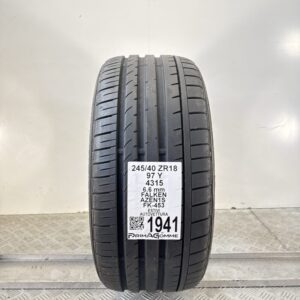 Pneumatico Usato 245 40 ZR18 97Y Falken Azen1S FK-453 94% Estivo